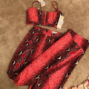 Oh Polly red snake set